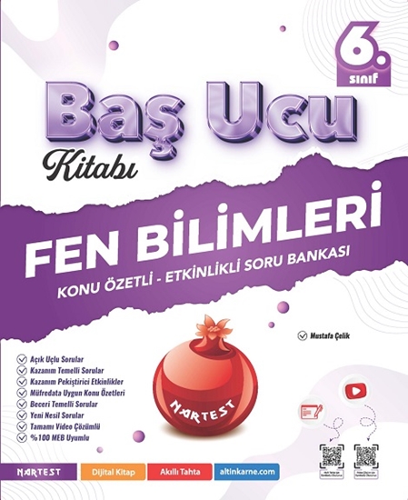 Nartest Yayınları 6. Sınıf Baş Ucu Fen Bilimleri