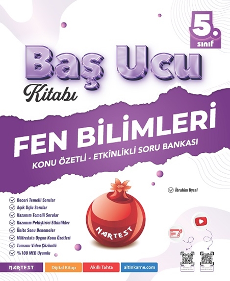 Nartest Yayınları 5. Sınıf Fen Bilimleri Baş Ucu Kitabı Maarif Modeli