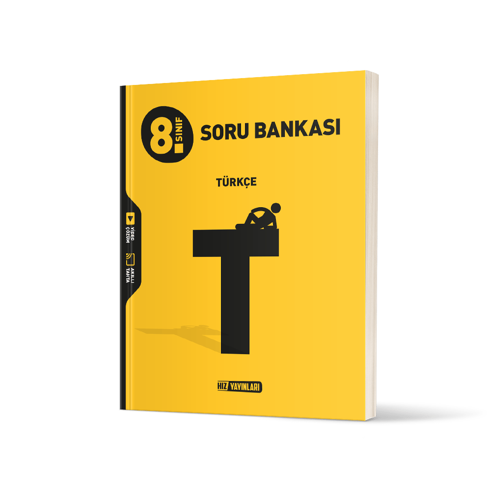 Hız Yayınları 8. Sınıf Türkçe Soru Bankası