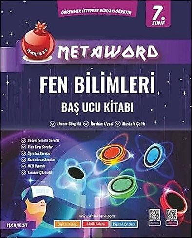 Nartest Yayınları 7. Sınıf Metaword Baş Ucu Kitabı